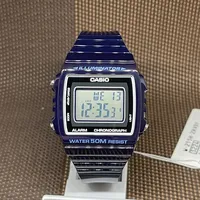 Casio W-215H-2AVDF Uhr mit Resin Armband W-215H-2