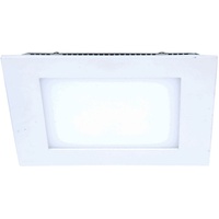 V-Tac LED Deckenleuchte quadratisch Einbaupanel Einbauleuchte weiß Wohnzimmerlampe Panel,
