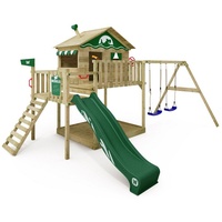 Wickey Spielturm Smart Coast mit Schaukel & Rutsche, Stelzenhaus