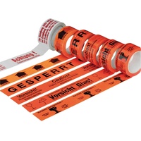 Einviro pack Warn-Klebeband 50mmx66m -Gesperrt-