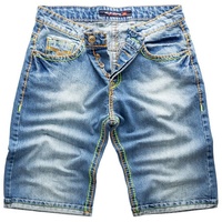 Rock Creek Shorts Jeansshorts dicke Naht Regular Fit