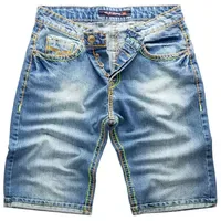 Rock Creek Jeansshorts Blau 33