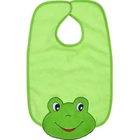 Wörner Frottier Lätzchen Frosch in grün | Gr.: onesize