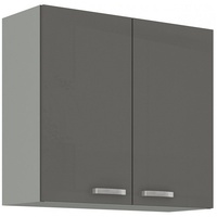 Küchen-Preisbombe Hängeschrank 80 cm x 0 x 0 Grau