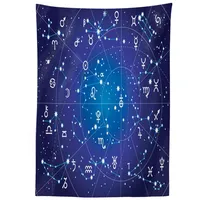 ABAKUHAUS Astrologie Tischdecke, Sternbild Sternzeichen, Für den Inn und