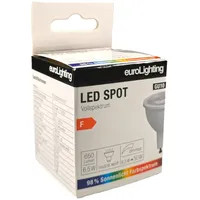 EuroLighting EURL 30CRY00007 = LED-Strahler GU10, 6,5 W, 650