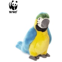 WWF - Plüschtier - Gelbbrustara Papagei (18cm) Kuscheltier Stofftier