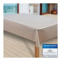 Laro Wachstuch-Tischdecke Abwaschbar Garten-Tischdecke Wachstischdecke PVC Plastik-Tischdecken Eckig Meterware