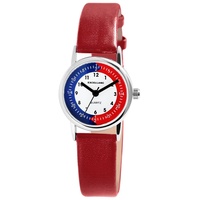 Excellanc Kinder-Uhr Kunstleder Lernuhr Junge Mädchen Analog Quarz 4900005