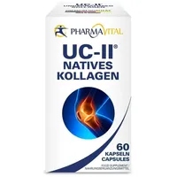 Pharmavital UC-II Natives Kollagen (60 Kapseln, Kollagen-Vitamin-C-Kombipräparat)