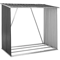 Estexo Brennholzunterstand Brennholz Holz Regal Kaminholz Unterstand Anthrazit