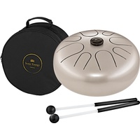 Sonic Energy STD4PG Steel Tongue Drum, Perlgrau, G Moll,