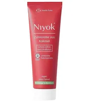 Niyok Zahncreme aus Kokosöl Blutorange & Basilikum 75ml 75
