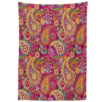 ABAKUHAUS Bunt Tischdecke, Asiatisch Paisley Ost, Für den Inn