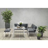 Garden Impressions Dining-Ecklounge "Petone" inkl. Ecksofa, Bank und Tisch