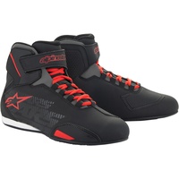 Alpinestars Sektor, Schuhe - Schwarz/Hellrot - 13 US