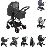 Lorelli Kombikinderwagen 2 in 1 Patrizia, Babywanne, Sportsitz, Sitz
