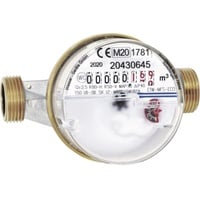 Wasser gerate Wohnungswasserzähler Eco 1/2 QN 1,5, für Warmwasser