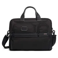 Tumi Alpha 3 Organizer-Laptop-Aktentasche aus Ballistic Nylon, erweiterbar +