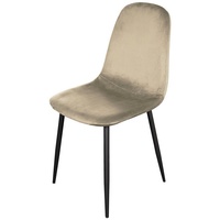 Hti-Living HTI-Living, Stühle, Stuhl Savannah Velvet Creme - 2