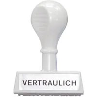 Wedo Textstempel "Vertraulich"
