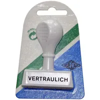 Wedo Textstempel Vertraulich Stempel Weiß 1 St.