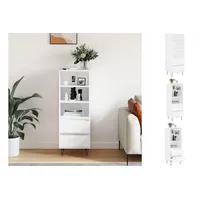 VidaXL Highboard Weiß 40x36x110 cm Holzwerkstoff