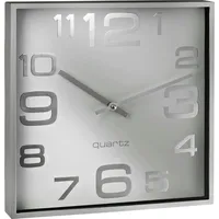 Alco Wanduhr 28,3 cm 187-10 silber/weiß