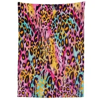 ABAKUHAUS Leopard-Druck Tischdecke, gesprenkelter Camo, Inn und Outdoor Bereich
