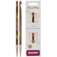 KnitPro Symfonie Afghanische/Tunesische Häkelnadeln | 6mm