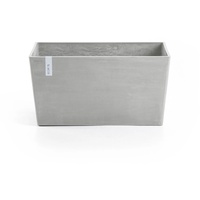 Ecopots Pflanztopf Paris Weißgrau 80 cm x 38 cm