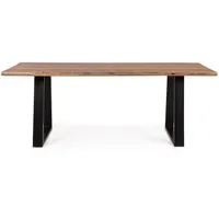 BIZZOTTO Artur 200 x 77 x 95 cm beige/schwarz