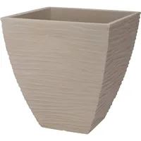 PROGARDEN Blumentopf/Abdeckung 40x40x42 cm sand KO-Y54201630 - Beige