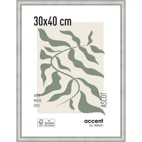 Accent by Nielsen Ascot Bilderrahmen Silber 30x40 cm 1