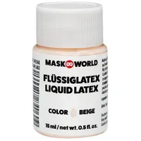 Maskworld Flüssiglatex - beige hautfarben - 15ml - Latexmilch
