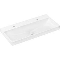 Hansgrohe Xelu Q Waschtisch mit 2 Hahnlöchern, ohne Überlauf,