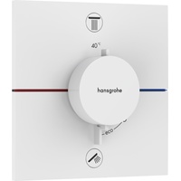 Hansgrohe ShowerSelect Comfort E Thermostat Unterputz, 2 Verbraucher, eckige