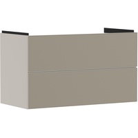 Hansgrohe Xevolos E Waschtischunterschrank 54182390 980x555x475mm, 2 Schubladen, sandbeige