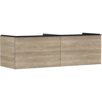 Hansgrohe Xelu Q Waschtischunterschrank 1560x550, 2 Schubkästen, Eiche Natur,