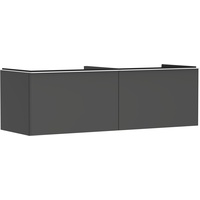 Hansgrohe Xelu Q Waschtischunterschrank 1560x550, 2 Schubkästen, diamantgrau matt,