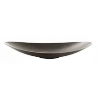 BLOMUS flache Schale -ONDEA- Edelstahl S Burned Metal