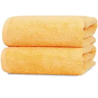 ZOLLNER Badetuch 100 x 150 cm gelb