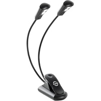 K&M 12259 Notenpultleuchte Double2 LED FlexLight rechargeable"