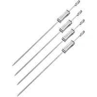 Westmark Grillspieß 42 cm Edelstahl silber