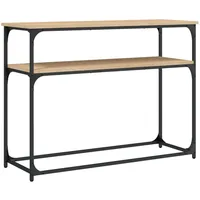 VidaXL Konsolentisch Sonoma-Eiche 100x35,5x75 cm Holzwerkstoff