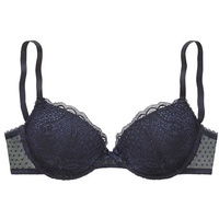VIVANCE Push-up-BH Damen midnight blue Gr.75D