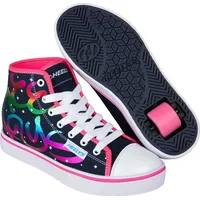 Heelys Veloz Sneaker, Denim Rainbow, 35 EU