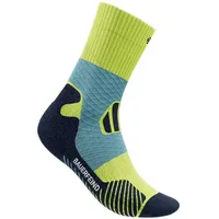 Bauerfeind Trail Run Mid Cut Kompressionsstrümpfe Gelb 42-45