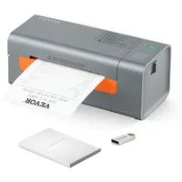 Vevor Etikettendrucker 40-108 mm Labeldrucker Thermodrucker 203 Dpi Etikettendrucker