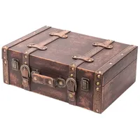 HMF VKO103 Vintage Koffer aus Holz 38 x 26